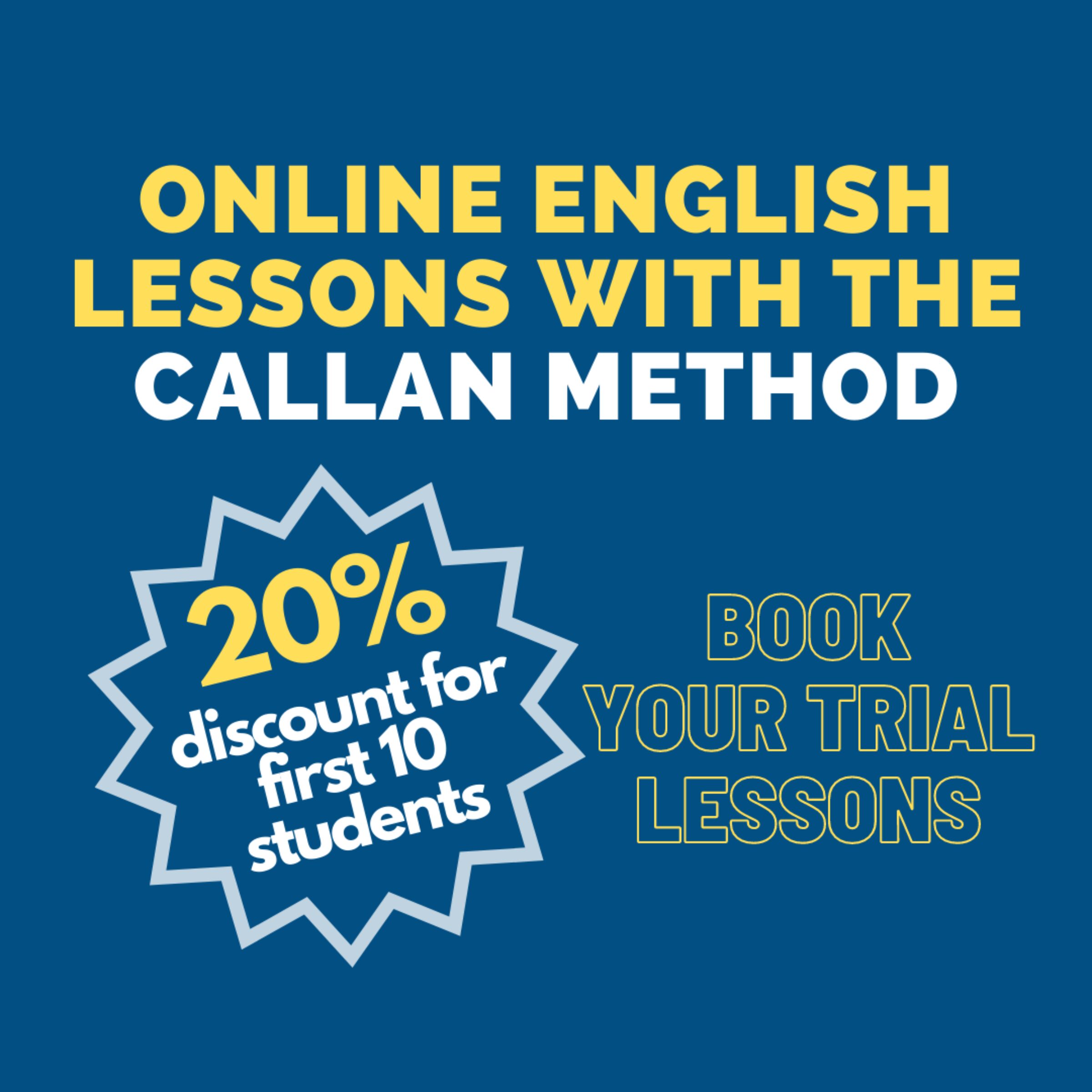 Online English lessons