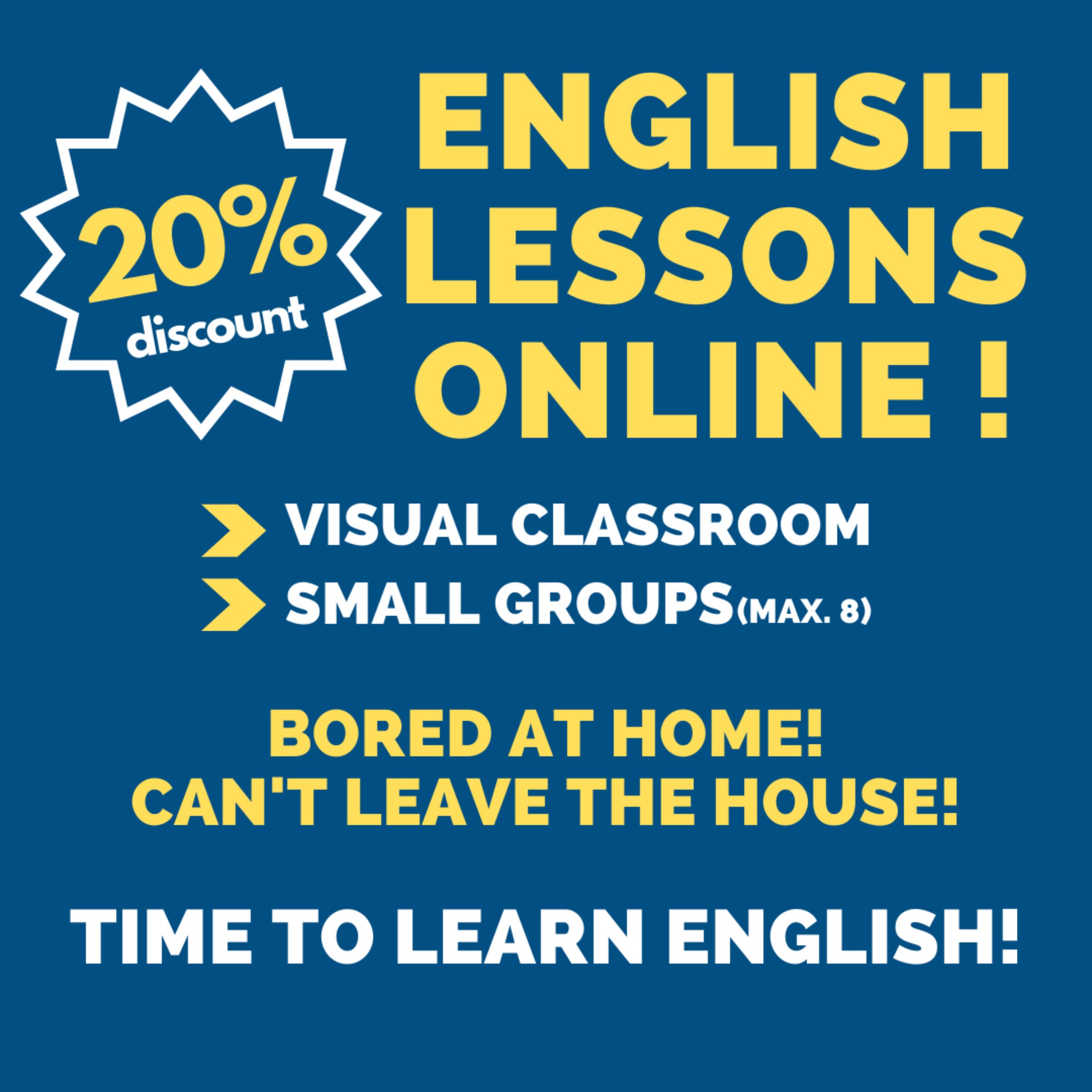 English online from 23 03