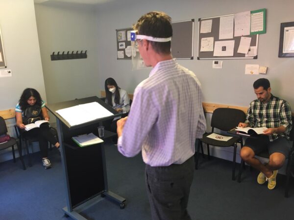 Students can wear face masks if they wish to