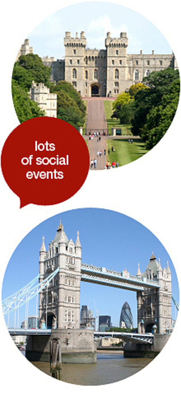 Lots of social events